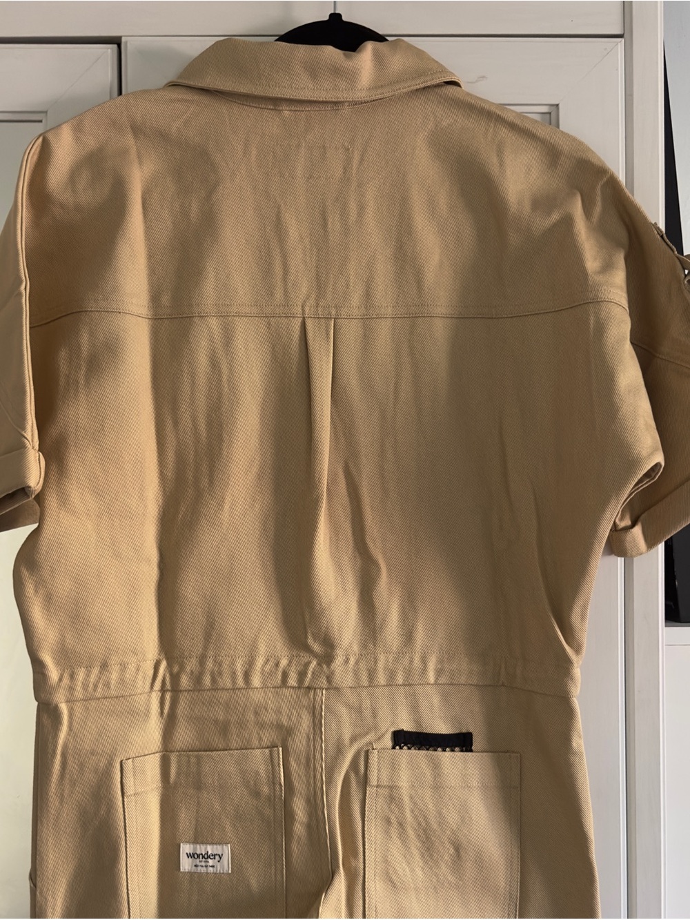 Wondery Outdoors Juniper Camp Jumpsuit in Sand Size Small - Picture 9 of 10